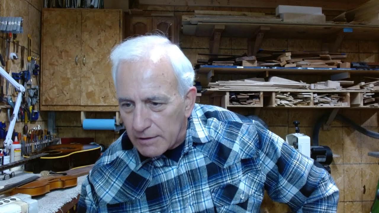 RSW LIVE Shop Talk 93 Removing Clamps from 1950's J45 More Detector Finds