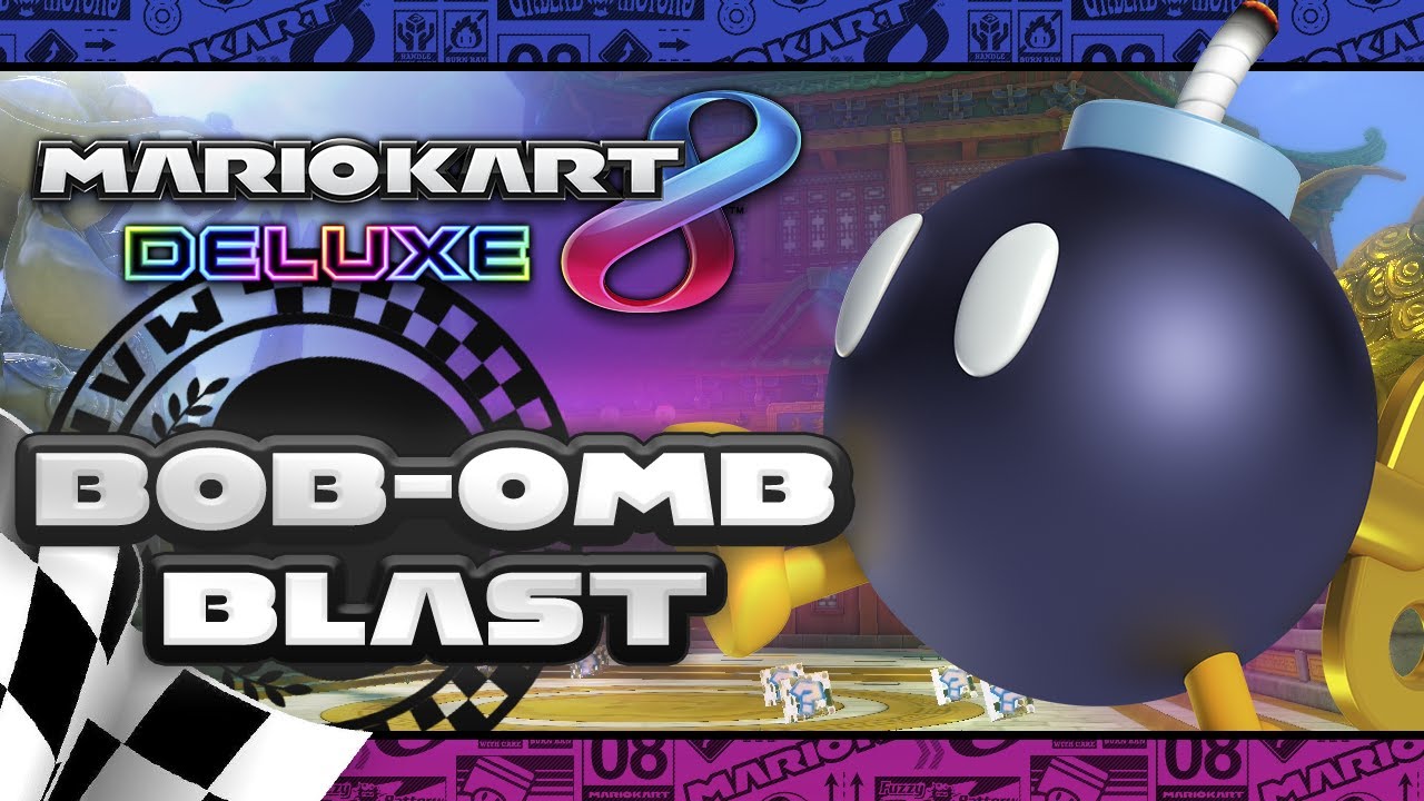 Mario Kart 8 Deluxe: Bob-omb Blast w/FACECAM (3 players)
