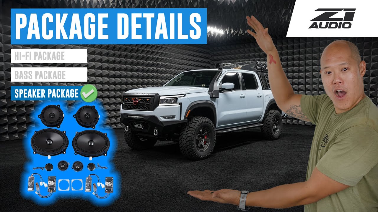 Z1 Audio — пакет обновления дверных динамиков для Nissan Frontier D41