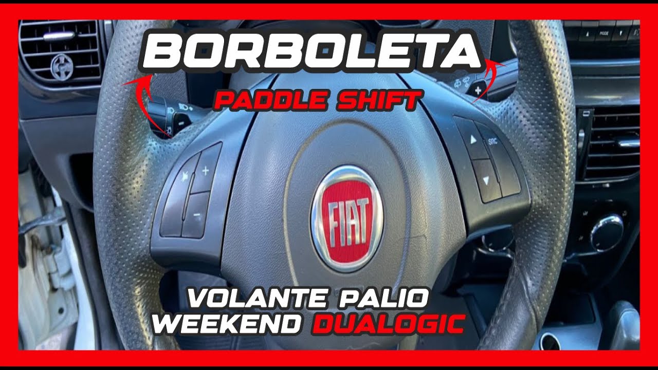 BORBOLETA PADDLE SHIFT NA PALIO WEEKEND