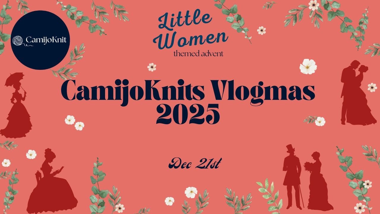 21 декабря: CamijoKnits Vlogmas. Вязание носков завершено, изготовление маркеров для петель и сви...