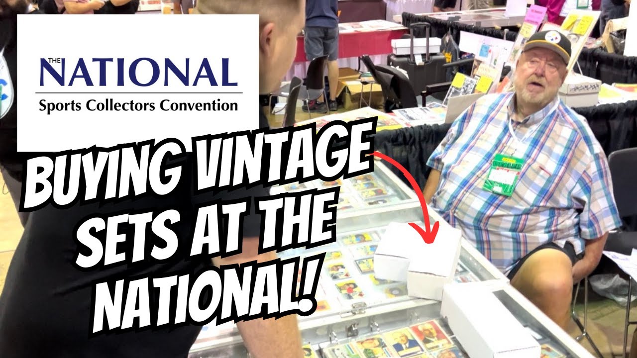 Here's what buying a vintage set at the National looks like!