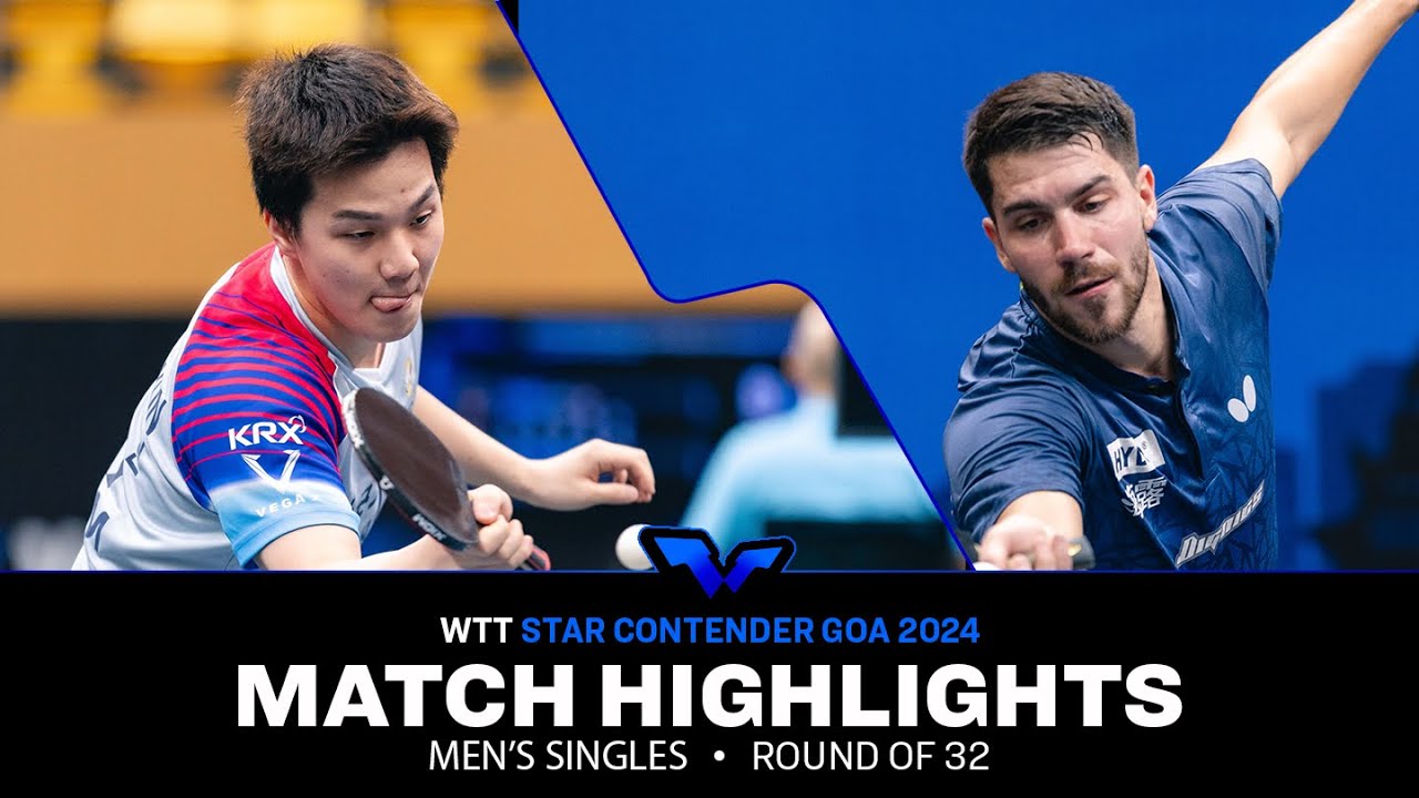 Jaehyun An vs Patrick Franziska  | MS R32 | WTT Star Contender Goa 2024