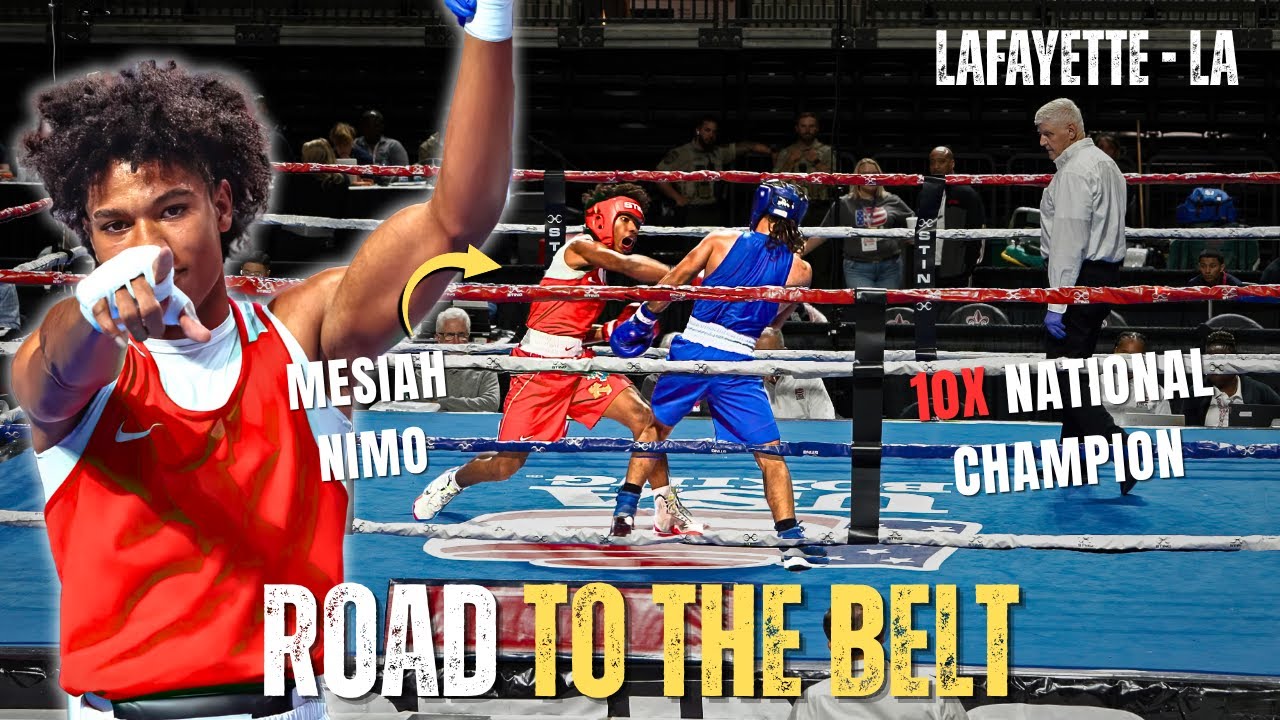FIERCE! Amateur Boxer Uses EXPLOSIVE Athleticism To Win Nationals!
