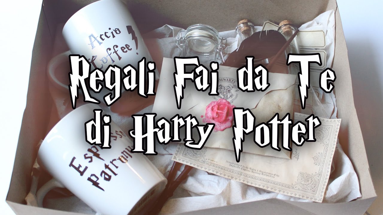 REGALI DI HARRY POTTER FAI DA TE ⚡️ BACCHETTA | LETTERA | TAZZA | PENNA | POZIONI