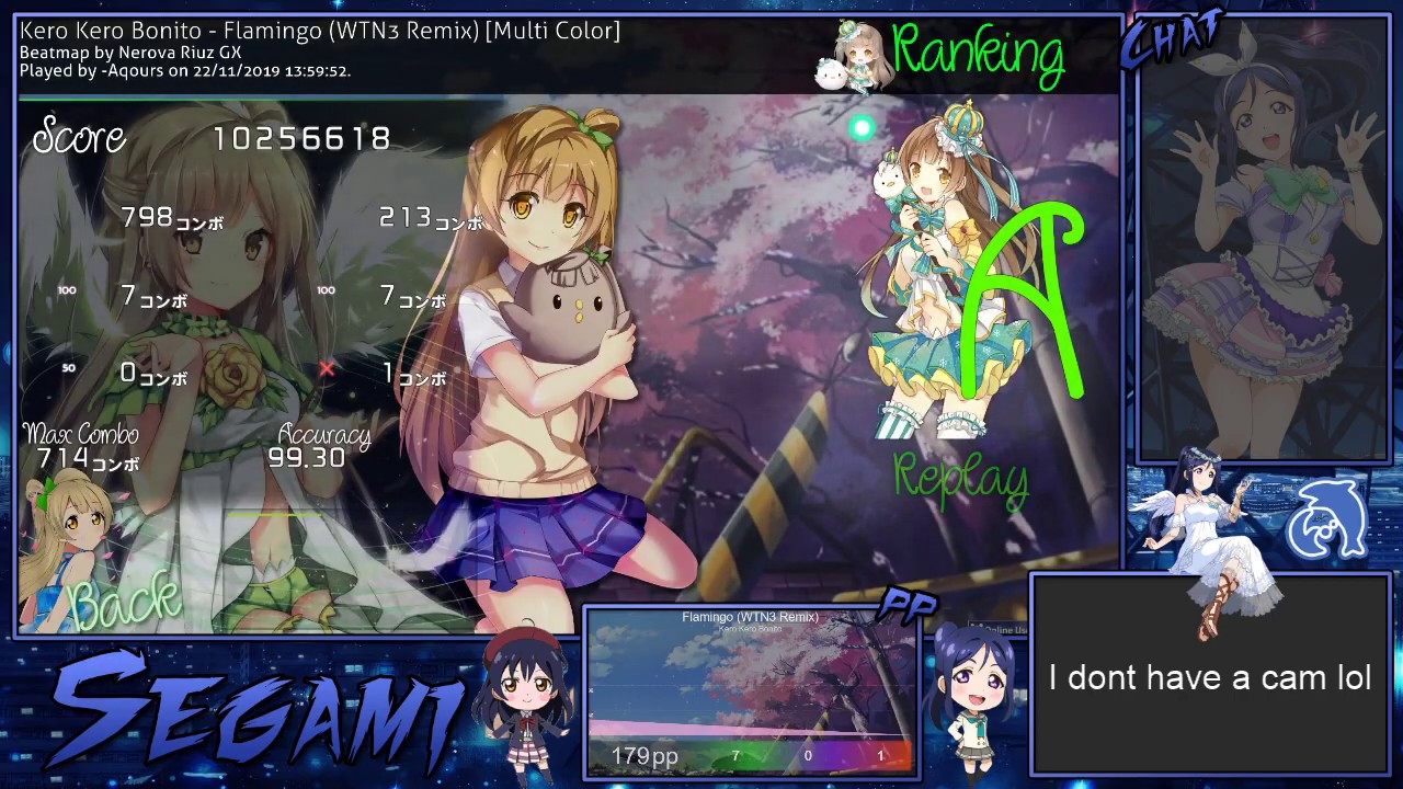 osu! | Kero Kero Bonito - Flamingo (WTN3 Remix) [Multi Color] | 6.04✰ | 99.30% | 714x 1❌ 282pp Choke