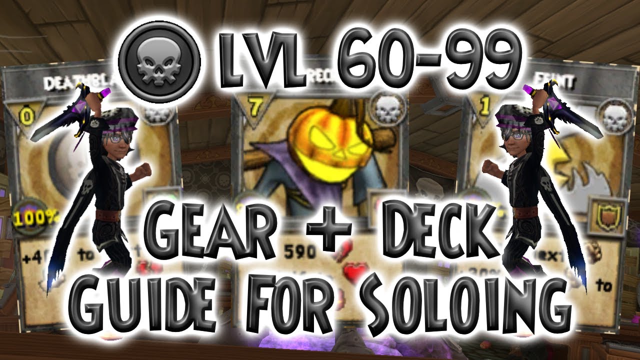 Wizard101: Снаряжение и настройка колоды для соло-смерти (Уровни 60-99)