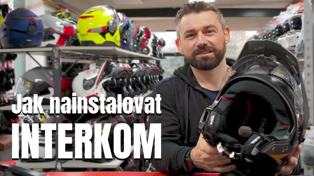 Jak namontovat interkom do přilby Nolan? | Videonávod krok za krokem