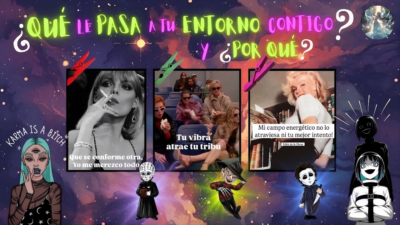 ¿QUÉ Le PASA A Tu ENTORNO CONTIGO? Y ¿POR QUÉ? Tarot Interactivo