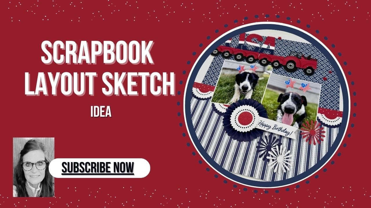 Scrapbook Layout Sketch Idea | Stampin' Up!