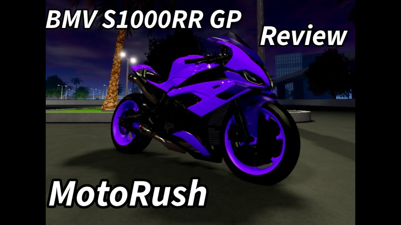 reviewing the BMV S100RR GP on MotoRush