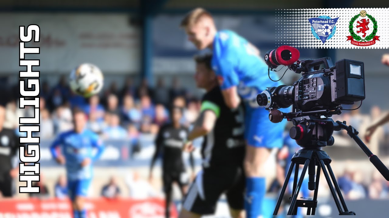 Highlights | William Hill League 1 | Peterhead v Cove Rangers 23.08.2025