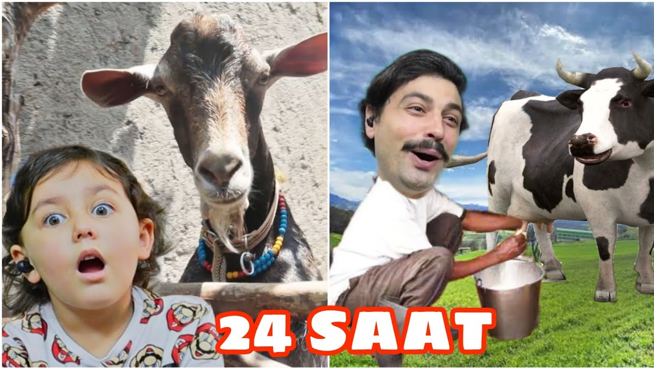 KÖYDE BİR GÜN GEÇİRMEK ! 24SAAT KÖYDE KALDIK!