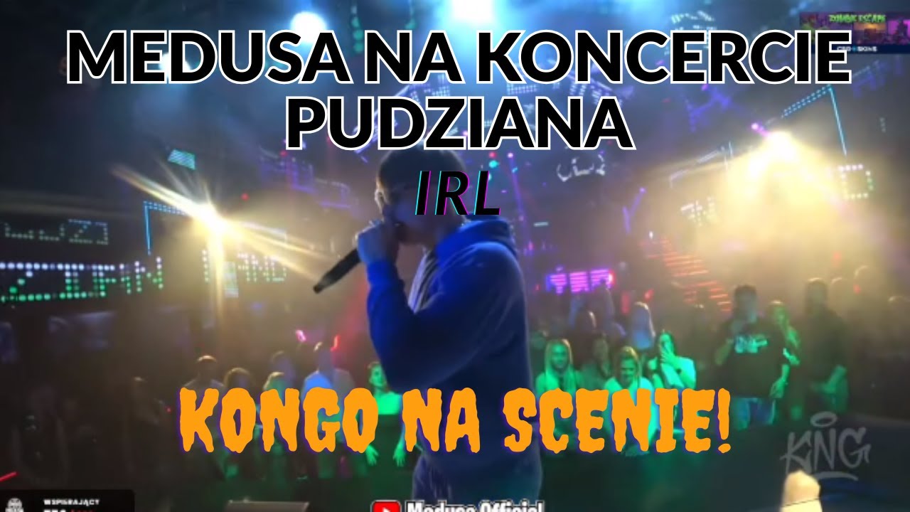 Medusa na koncercie Krystiana Pudzianowskiego! Zagrali NIEPUBLIKOWANY numer + “Kongo” 🔥🎤
