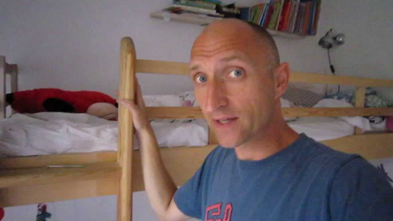 Byg selv en høj seng. Køjeseng byg selv.