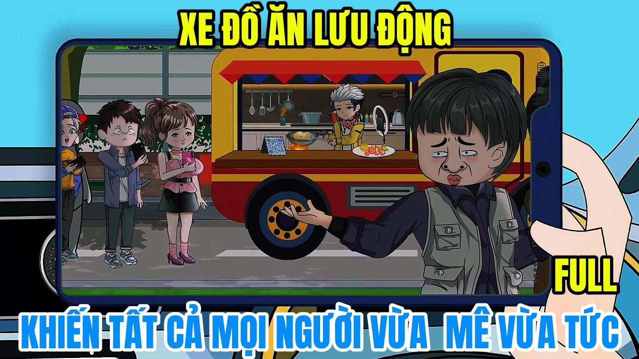 FULL : XE ĐỒ ĂN LƯU ĐỘNG KHIẾN TẤT CẢ MỌI NGƯỜI VỪA MÊ VỪA TỨC @ĐôngĐôngreview