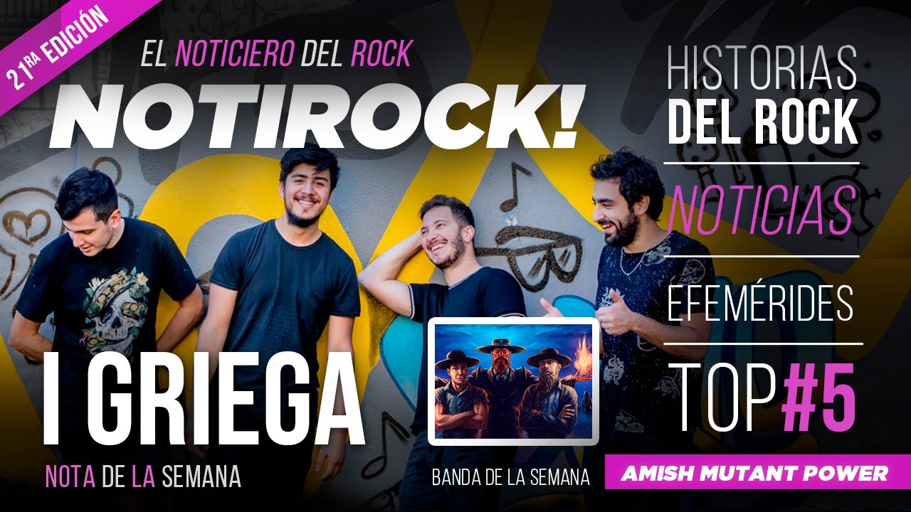 NOTIROCK #21 #ROCK #TOP5 #NOTA