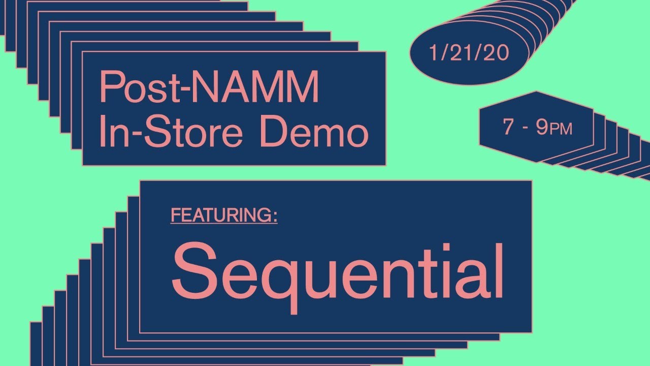 Sequential Pro 3 In-Store Demo + Q&A