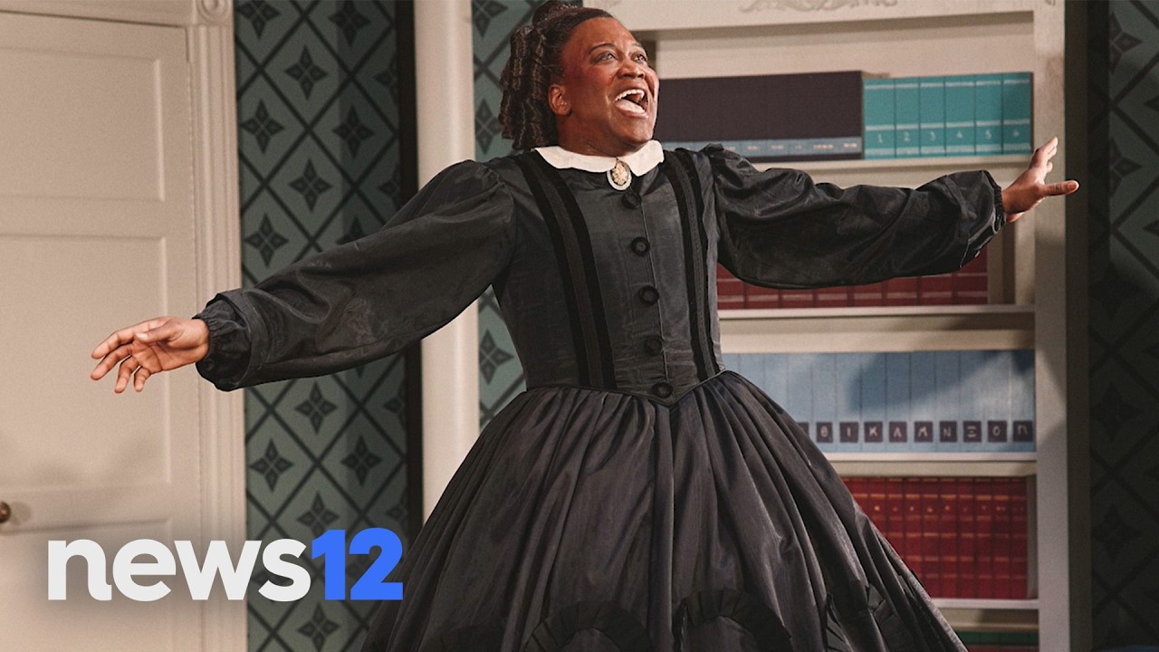 Actor Tituss Burgess discuss starring role in Broadway comedy hit 'Oh Mary!' | News 12