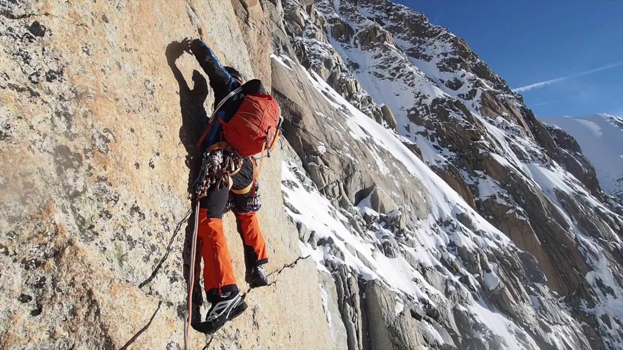 Mont-Blanc : Pilier Rouge du Brouillard et Pilier du Freney