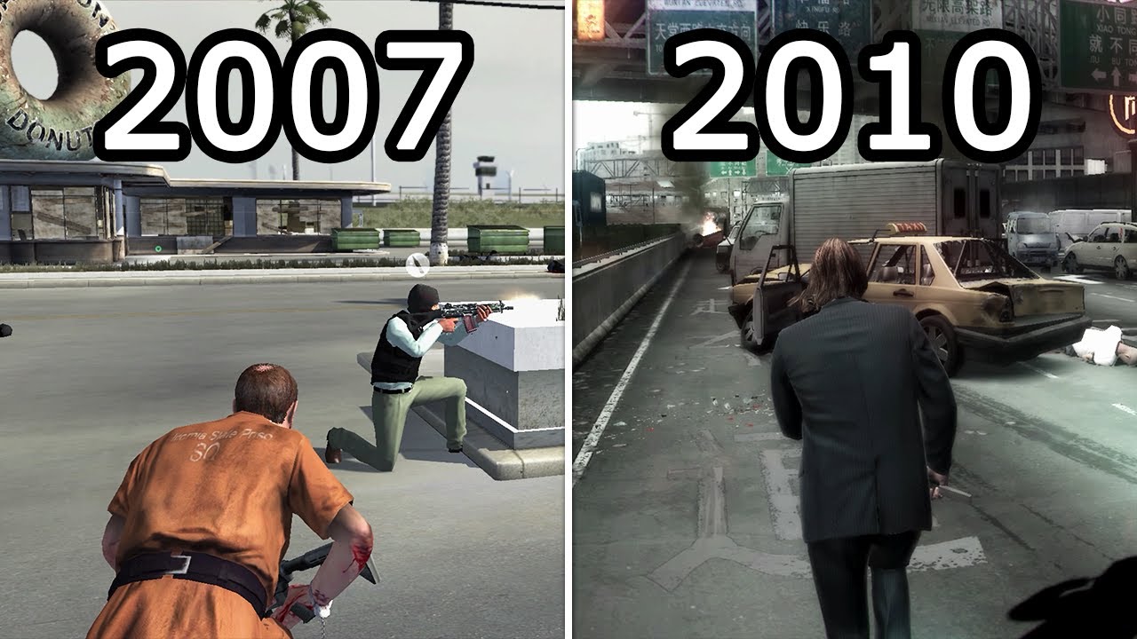 Evolution of Kane & Lynch (2007-2010)