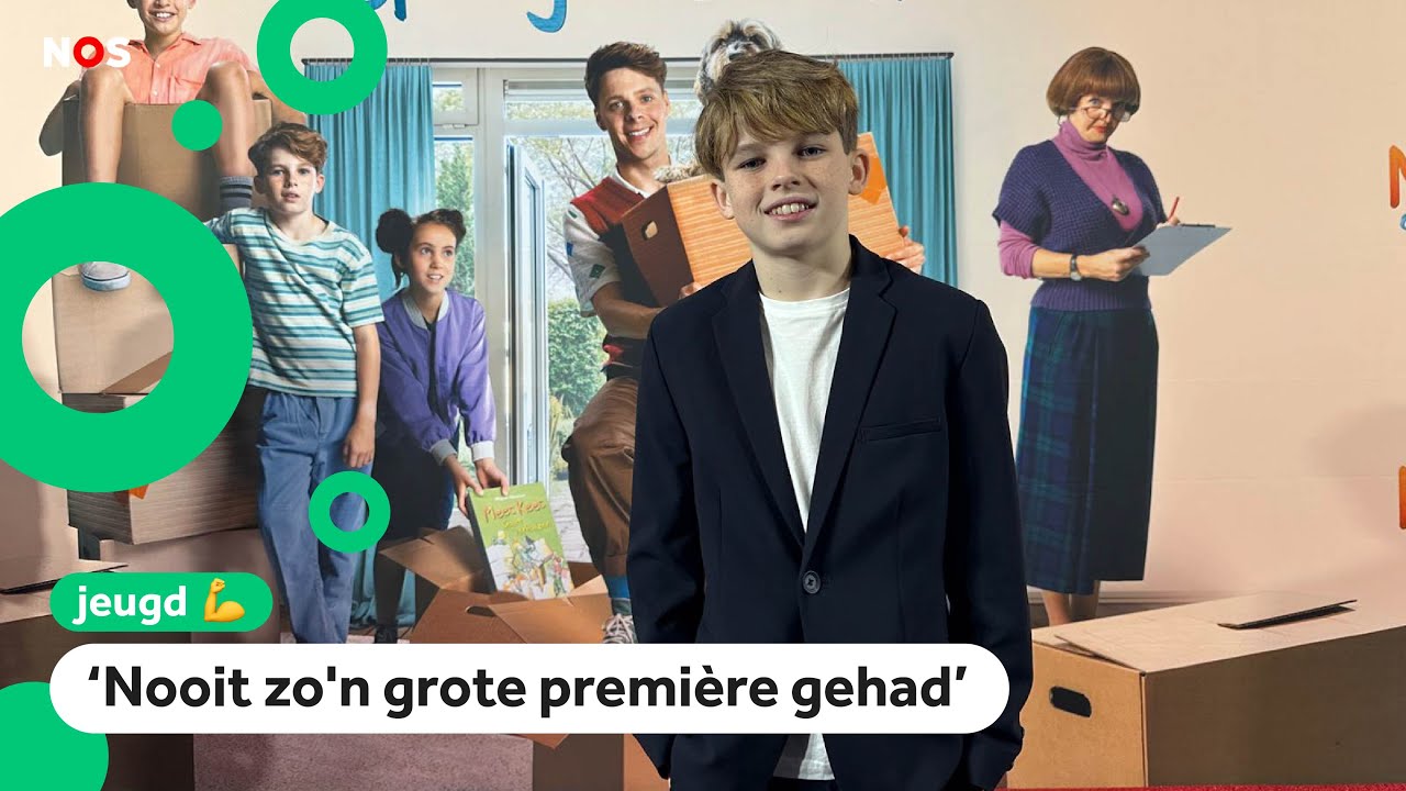 Mees speelt in de film van Mees Kees