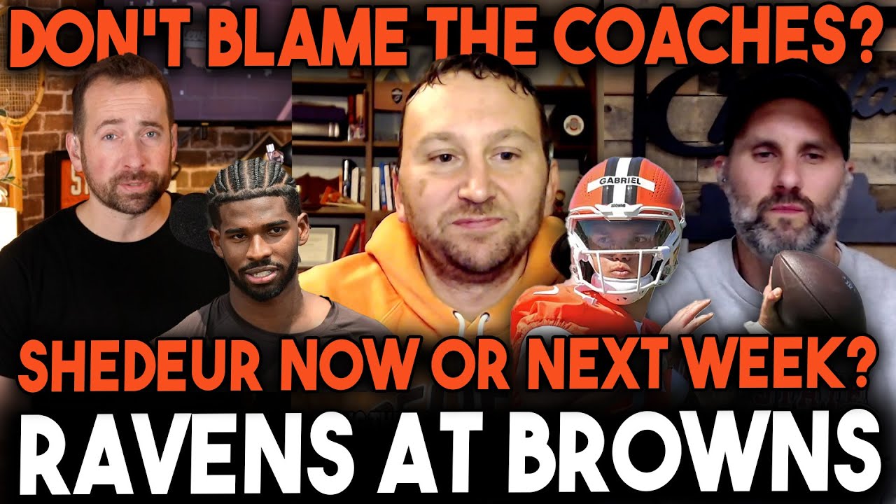 Ravens at Browns Preview: Shedeur Sanders starts the 2nd half? Don't blame Stefanski?