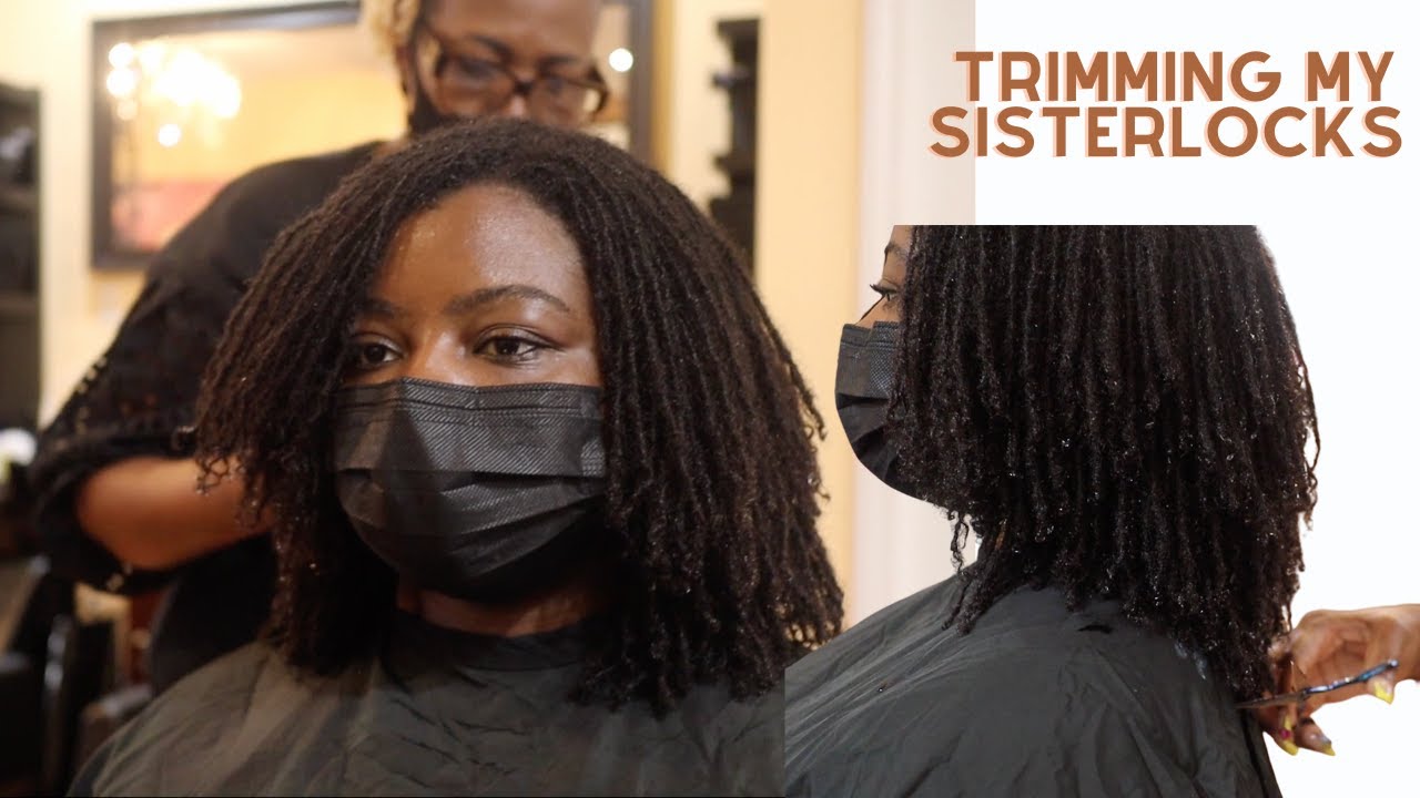 Trimming My Locs | Sisterlocks/Microlocs | Vlog