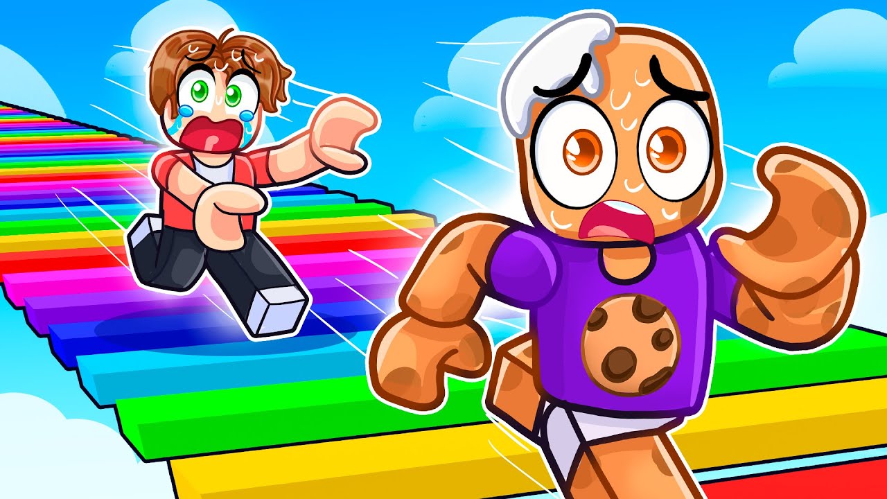 Бесконечный RAINBOW Obby Challenge в Roblox!