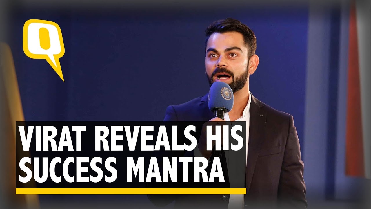 The Quint: Virat Kohli Reveals His Success Formula