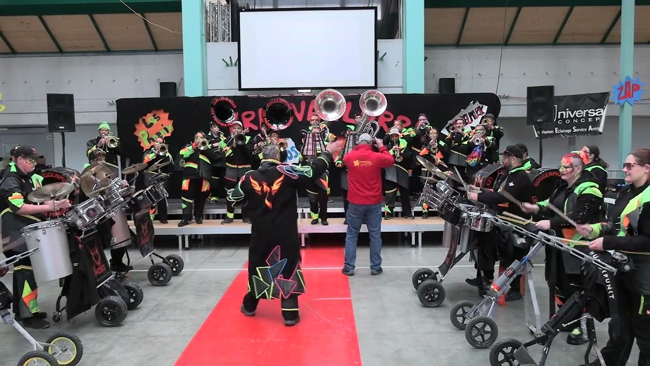 Guggenmusik Les Phoenix Fribourg / Carnaval Vallorbe 2024 Part3