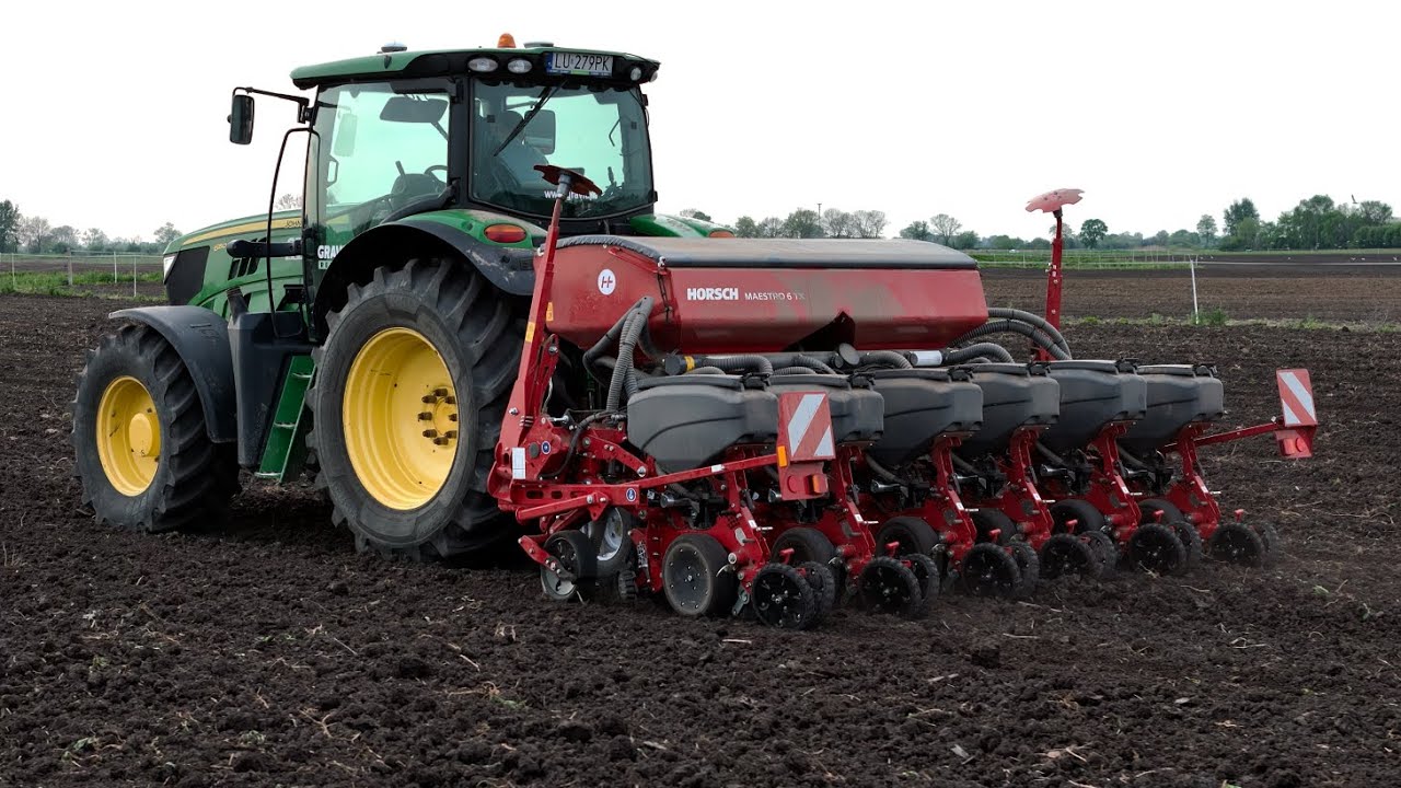 Testy nowego siewnika Horsch maestro 6 TX