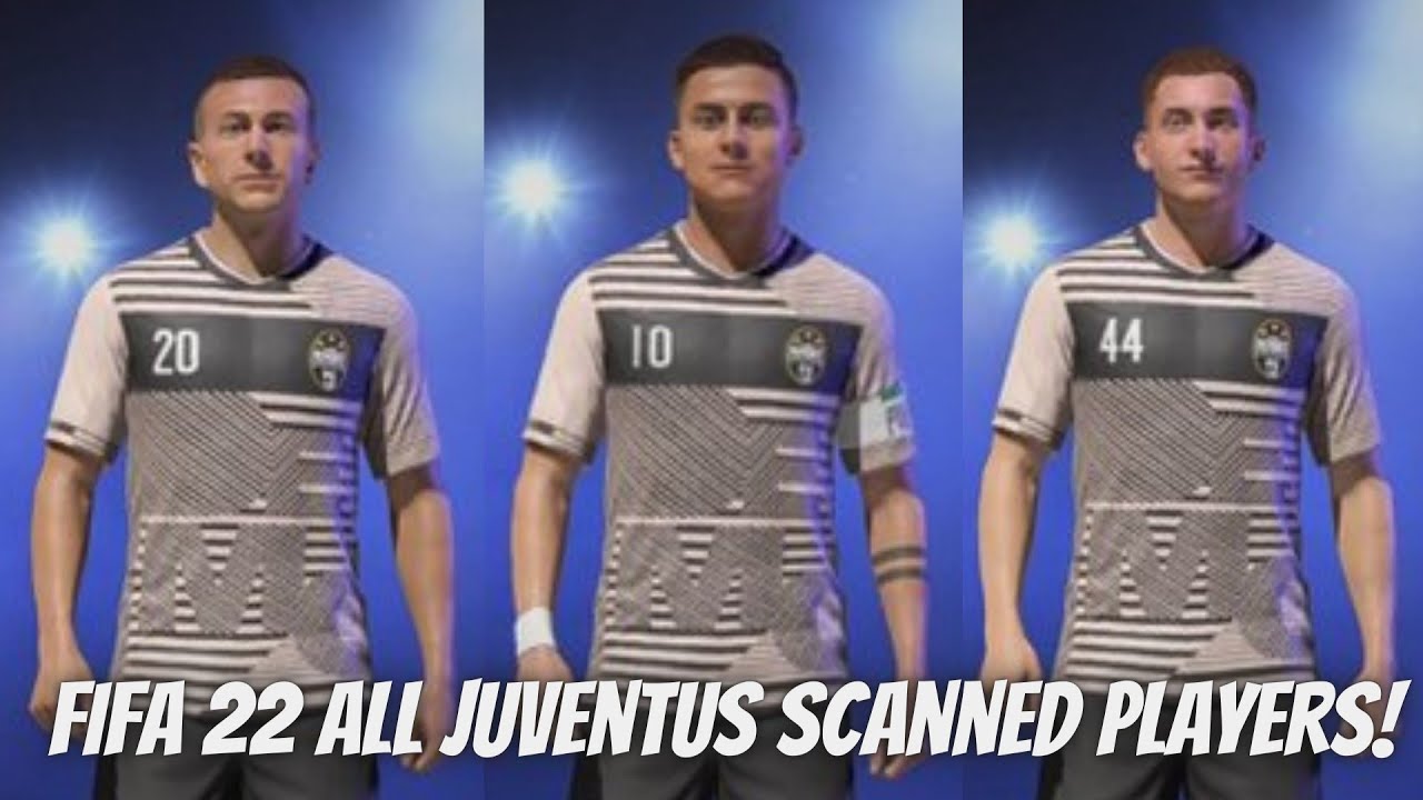 FIFA 22 | Serie A | All Juventus players with real face!