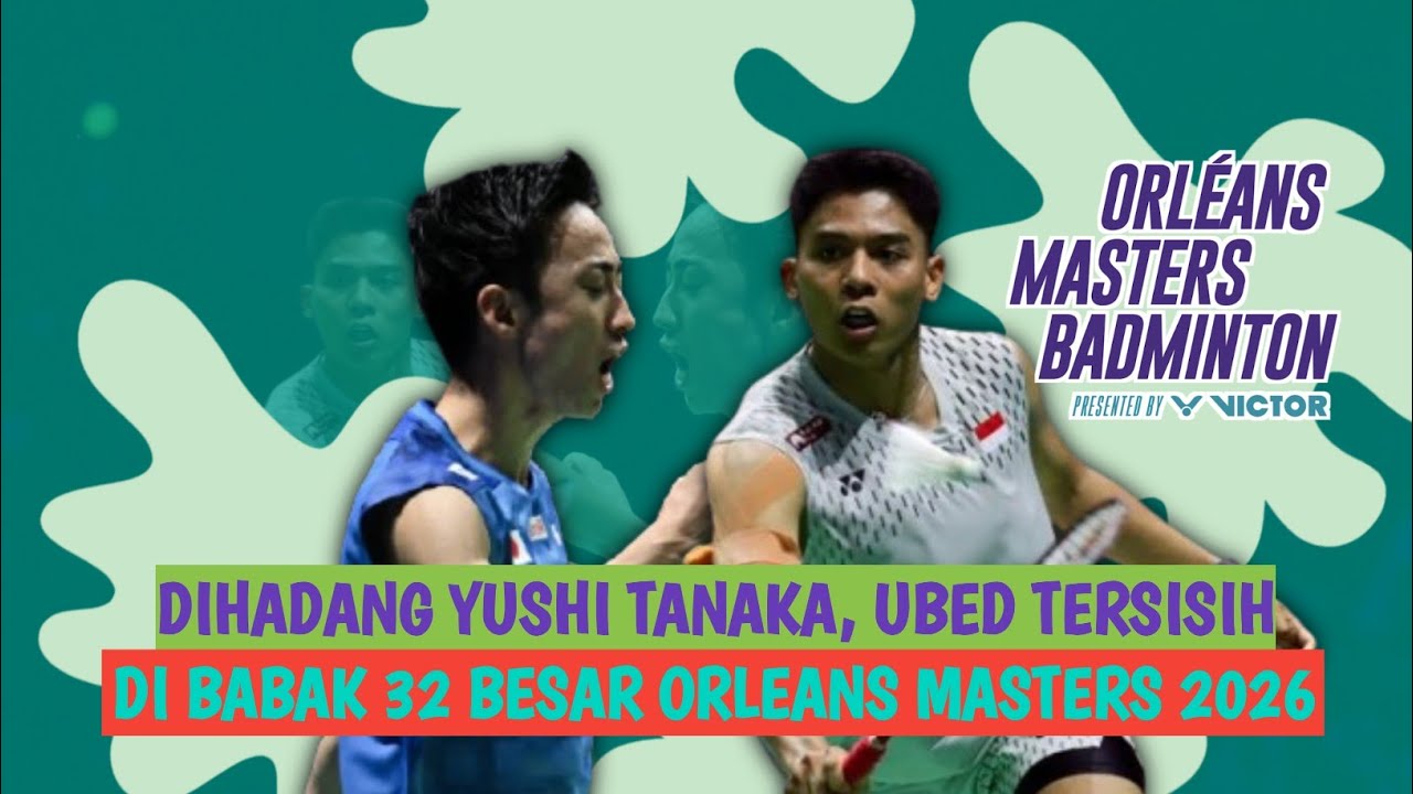 🔴LIVE - Moh Zaki Ubaidillah Vs Yushi Tanaka - Orleans Masters 2026