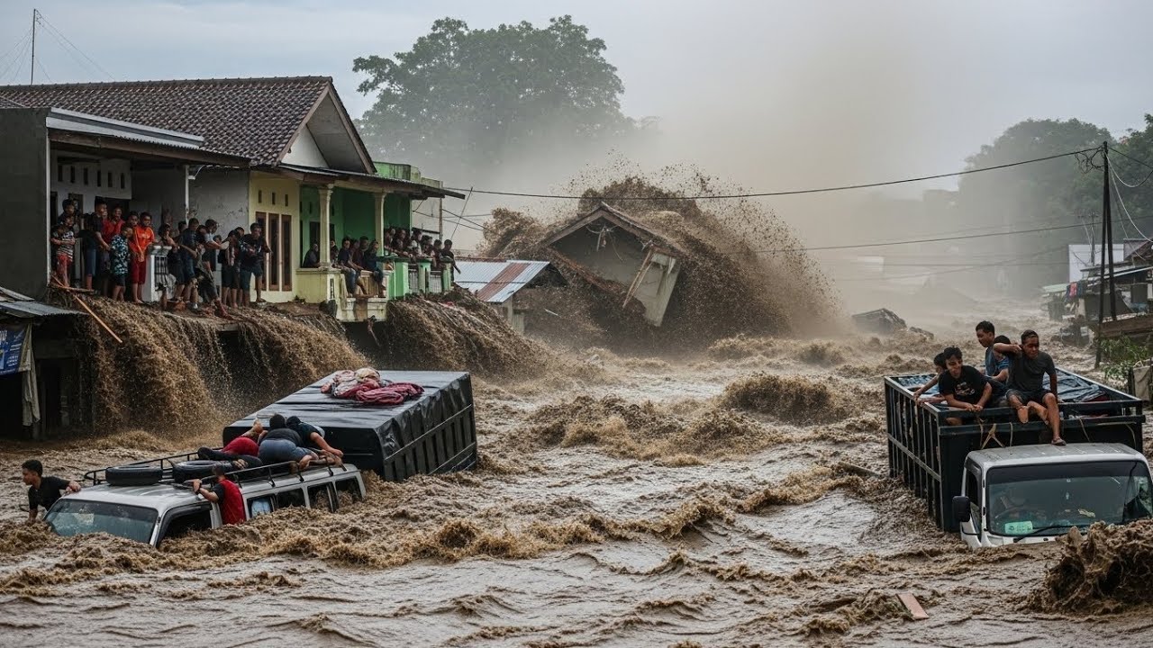 Pantura Banjir Lagi! Sungai Lubawang Meluap, Rumah Warga Situbondo Terendam