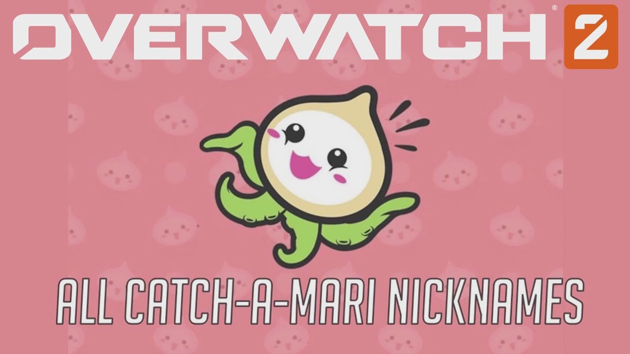 Overwatch 2 - All Catch-A-Mari Nicknames (Roadhog Announcer)