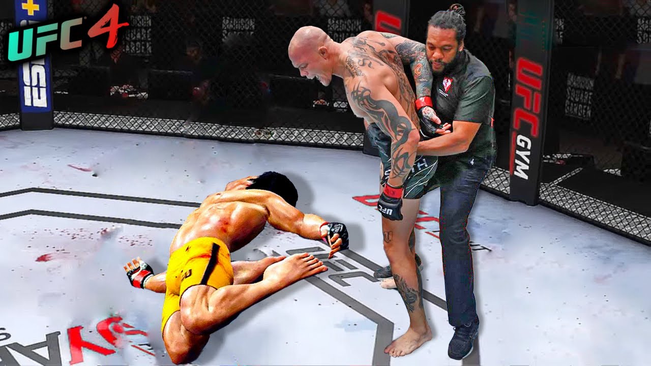 Брюс Ли против Энтони Смита (EA Sports UFC 4)