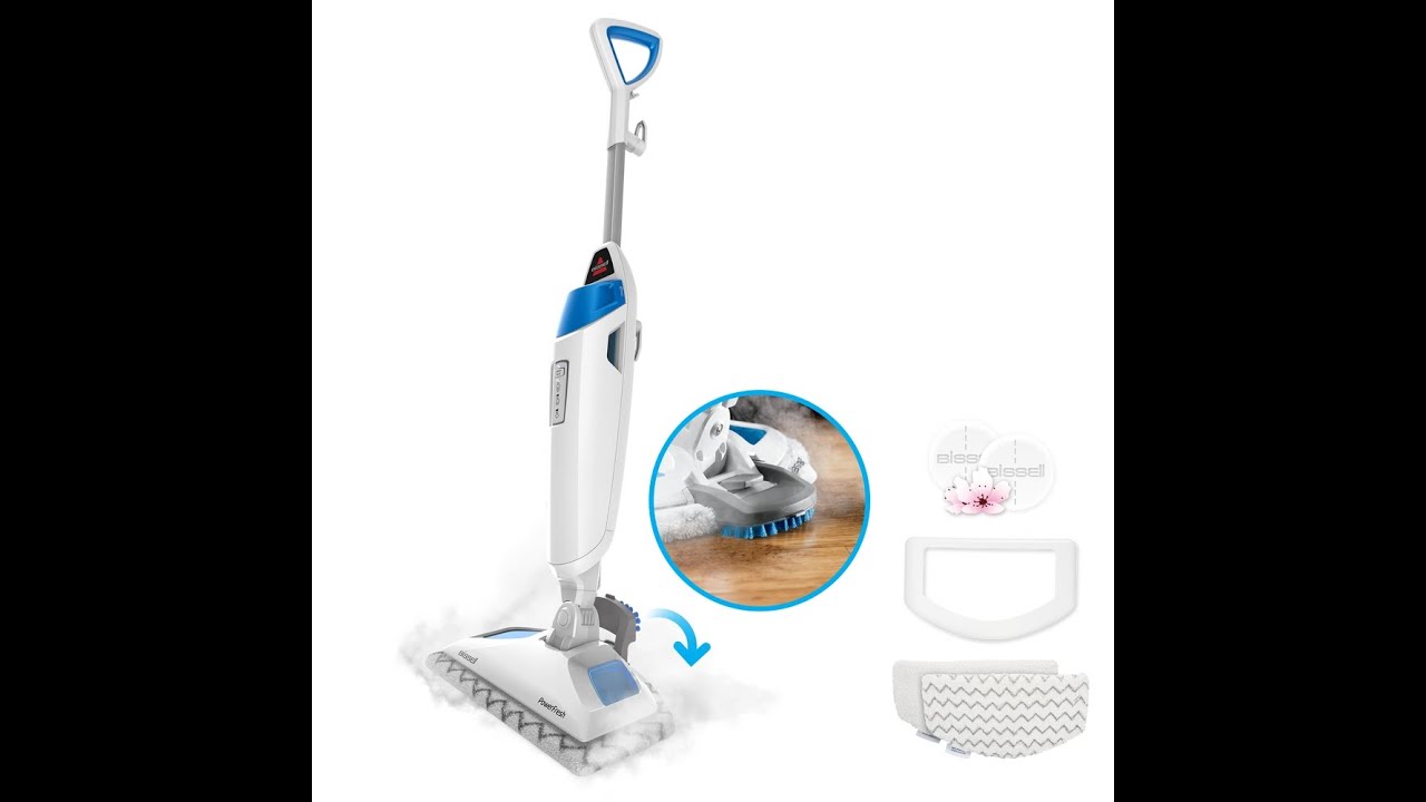 Bissell Power Fresh Steam Mop Setup and Demo