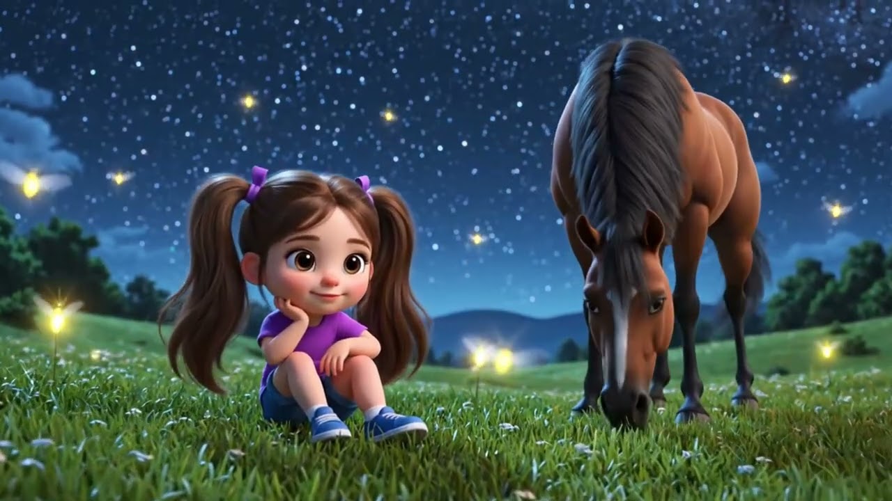 Chú Ngựa Và Na Phiêu Lưu Trên Đồng Cỏ 🐎🌈 | Nhạc Thiếu Nhi Vui Nhộn | Nana Channel English
