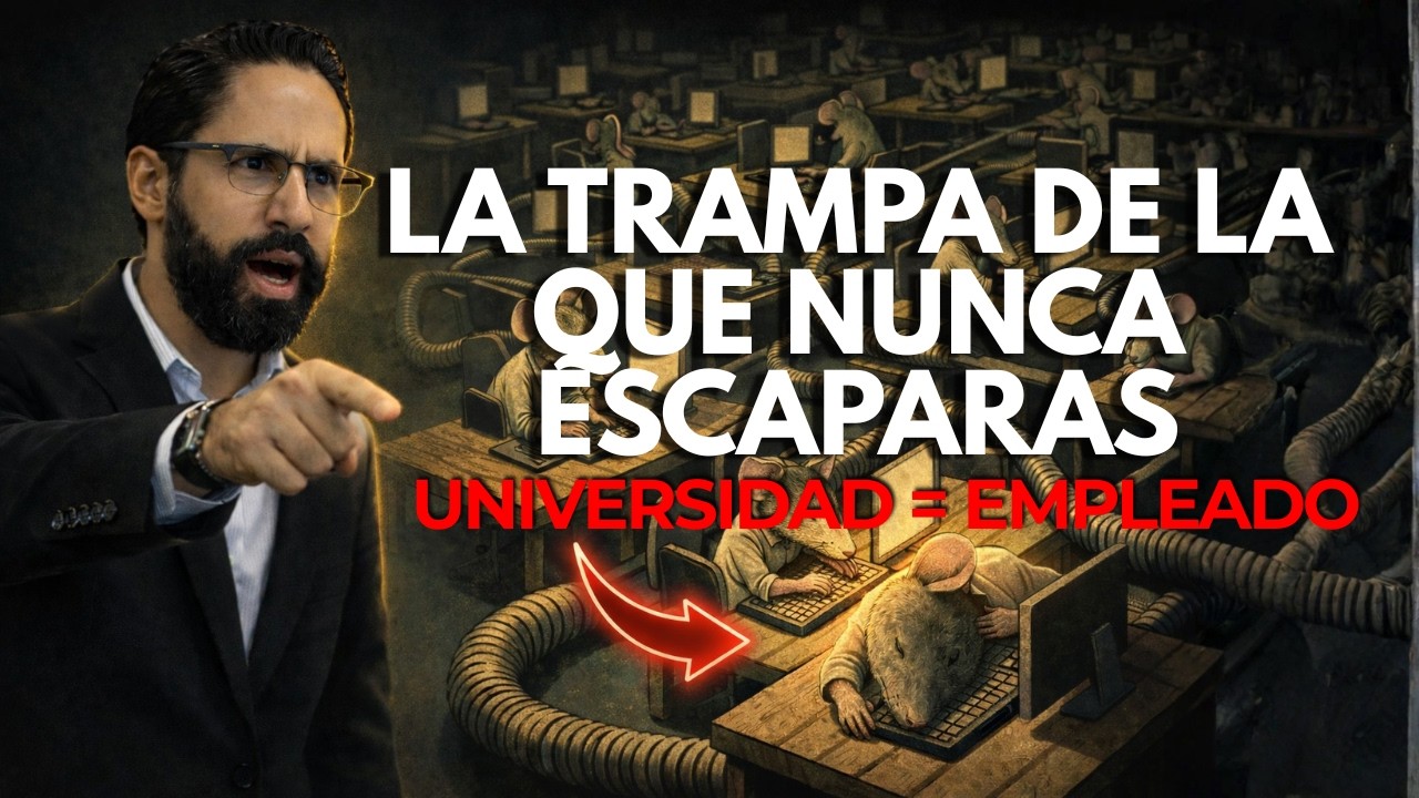 &iquest;Naciste para ser EMPLEADO? C&oacute;mo dejar de vivir como una RATA de oficina.