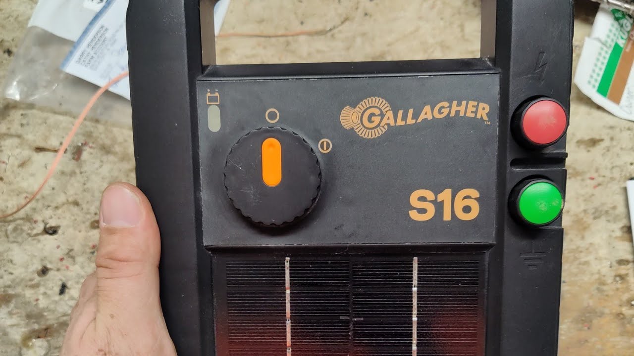 How To Repair A Gallagher S10, S16, S20 Solar Fence Charger, www.fencerfixer.com