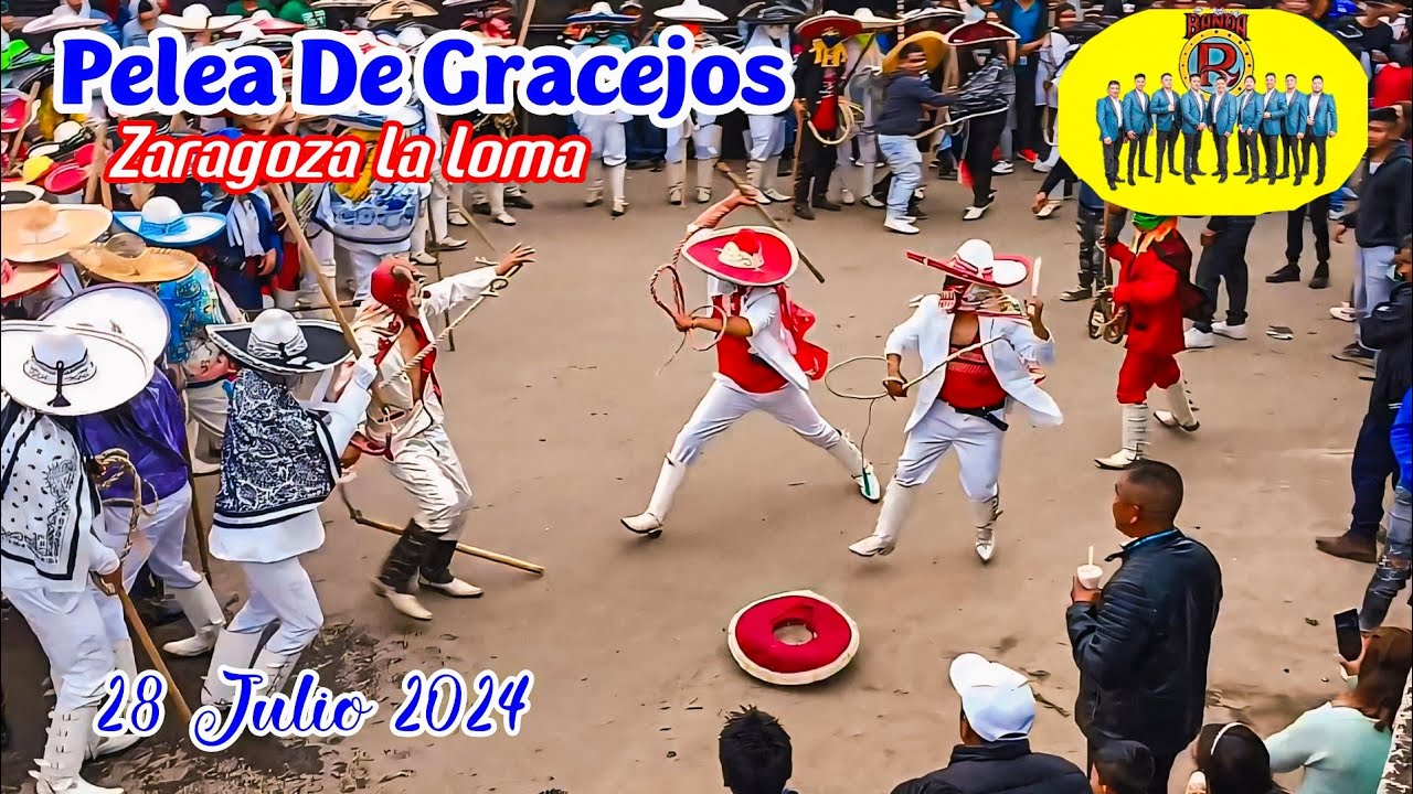 Pelea De Gracejos Zaragoza LA LOMA 28 Julio 2024 (La Super Banda R)🎷🔥👻🎷