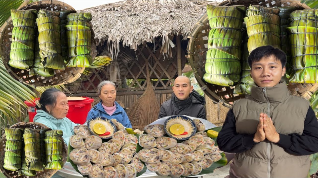 Cách Làm Chả Lụa Chay Đơn Giản Coi Xong Làm Được Liền Từ Chú Chiến |Bếp Chay Thầy Lâm 