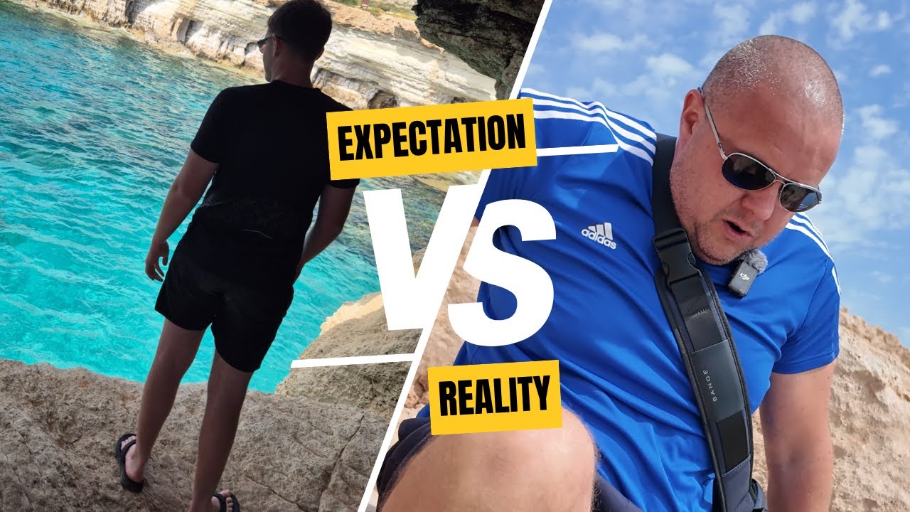 Expectations 🆚 REALITY! Get That PERFECT INSTA SHOT! Where To Find The Cyprus Ayia Napa Sea Caves?