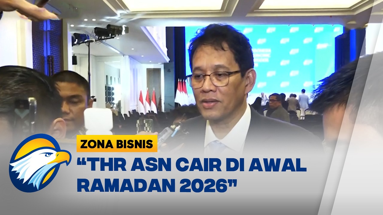 Menkeu Purbaya Sebut THR ASN Cair di Awal Puasa 2026 - [Zona Bisnis]