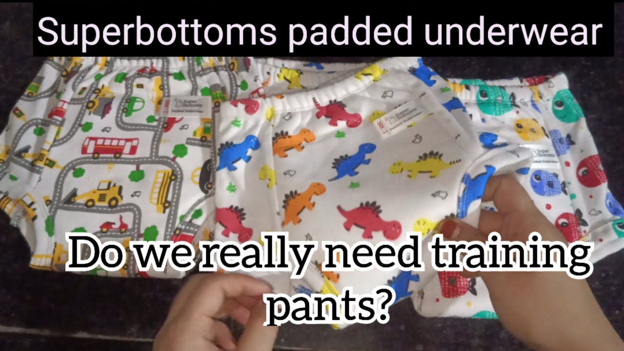 SuperBottoms Padded Underwear Review| Super Bottoms Training Pants| Do we need Potty training pants