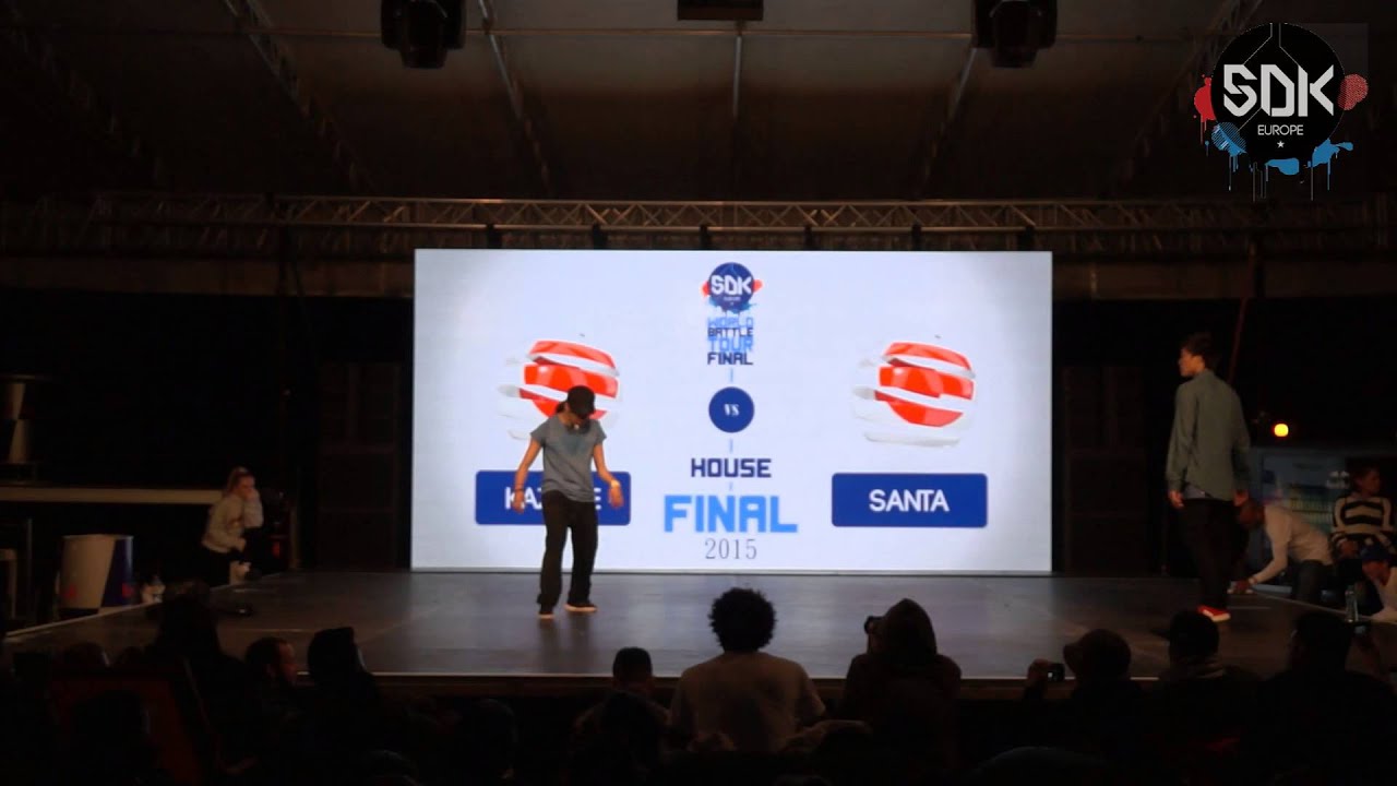 KAZANE (Japan) vs. SANTA (Japan) - House Final SDK World Battle Tour 2015