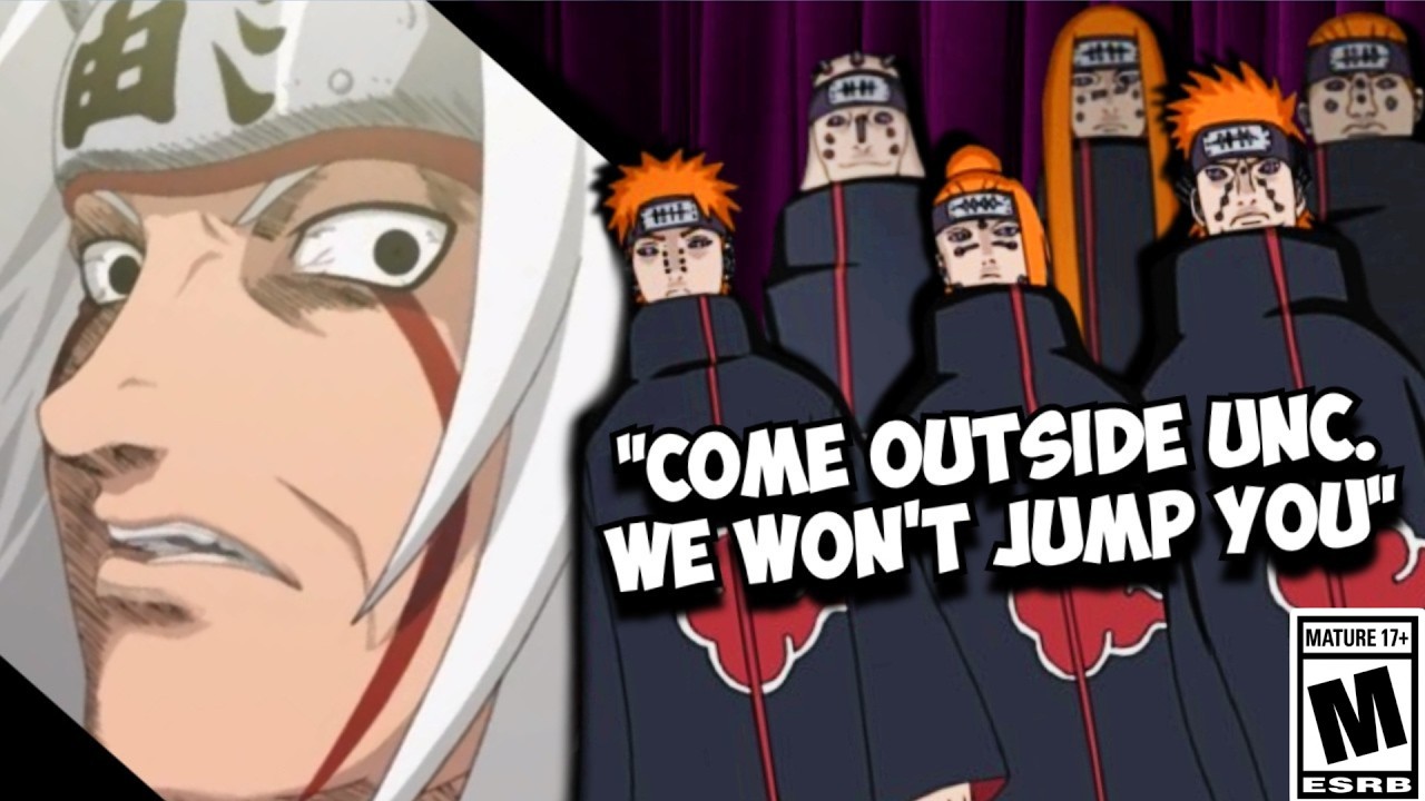 The Time Jiraiya Got JUMPED By The Six Paths Of PAIN (6v1!!!)