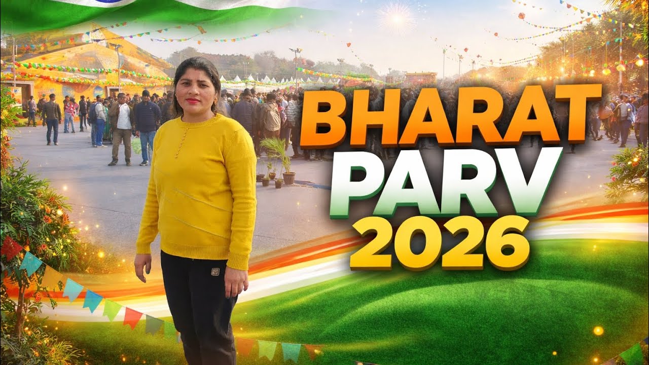 First Time at Bharat Parv 2026  | Amazing Experience
