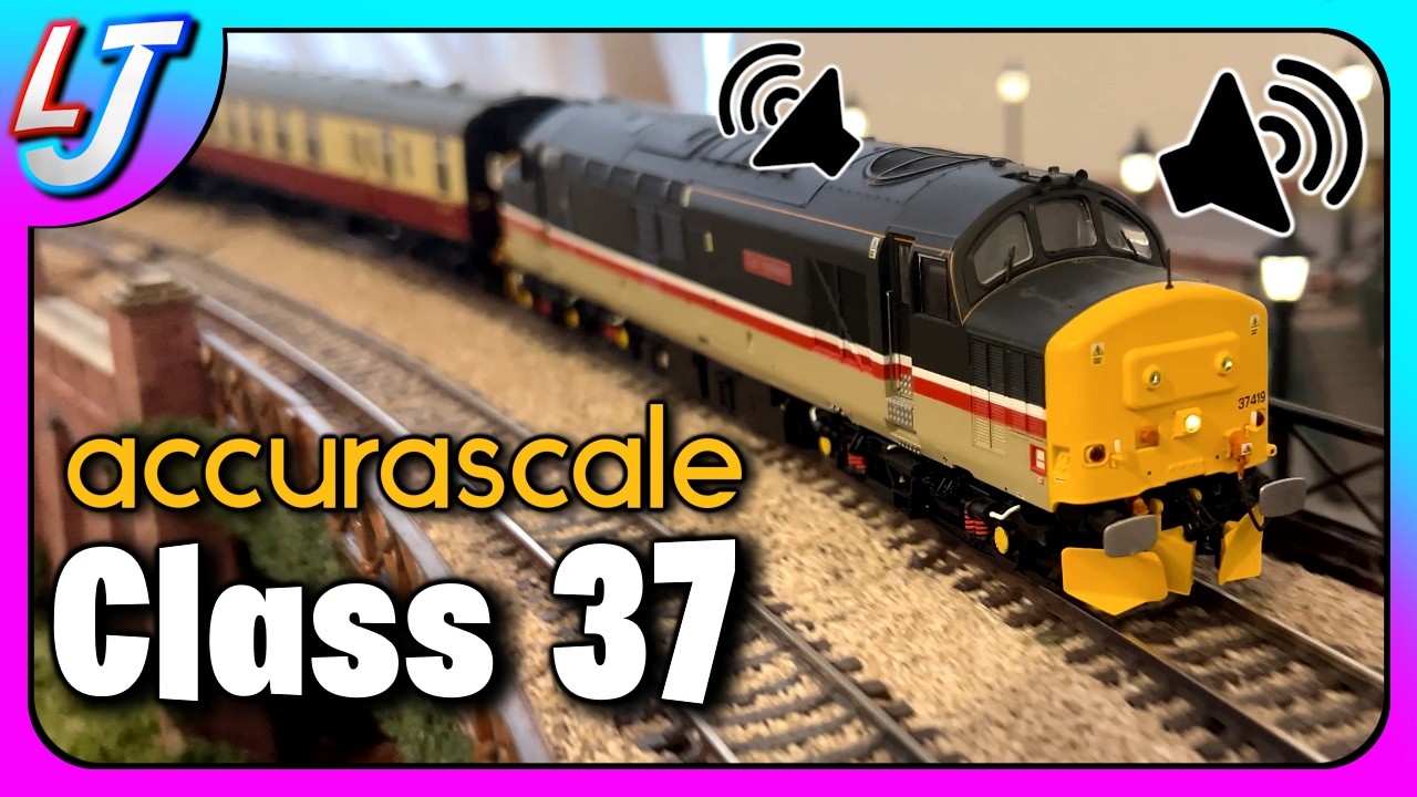 Accurascale - Class 37 Intercity DCC Sound (Unboxing and Review)